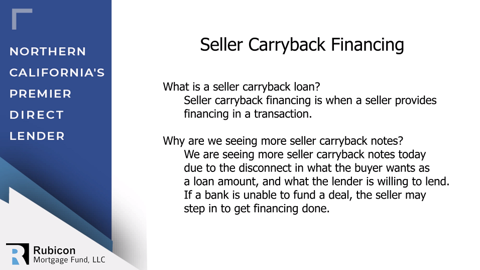 Looking to cash in on a seller carryback note